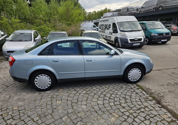 Audi A4 cena 9999 przebieg: 259566, rok produkcji 2002 z Katowice małe 106